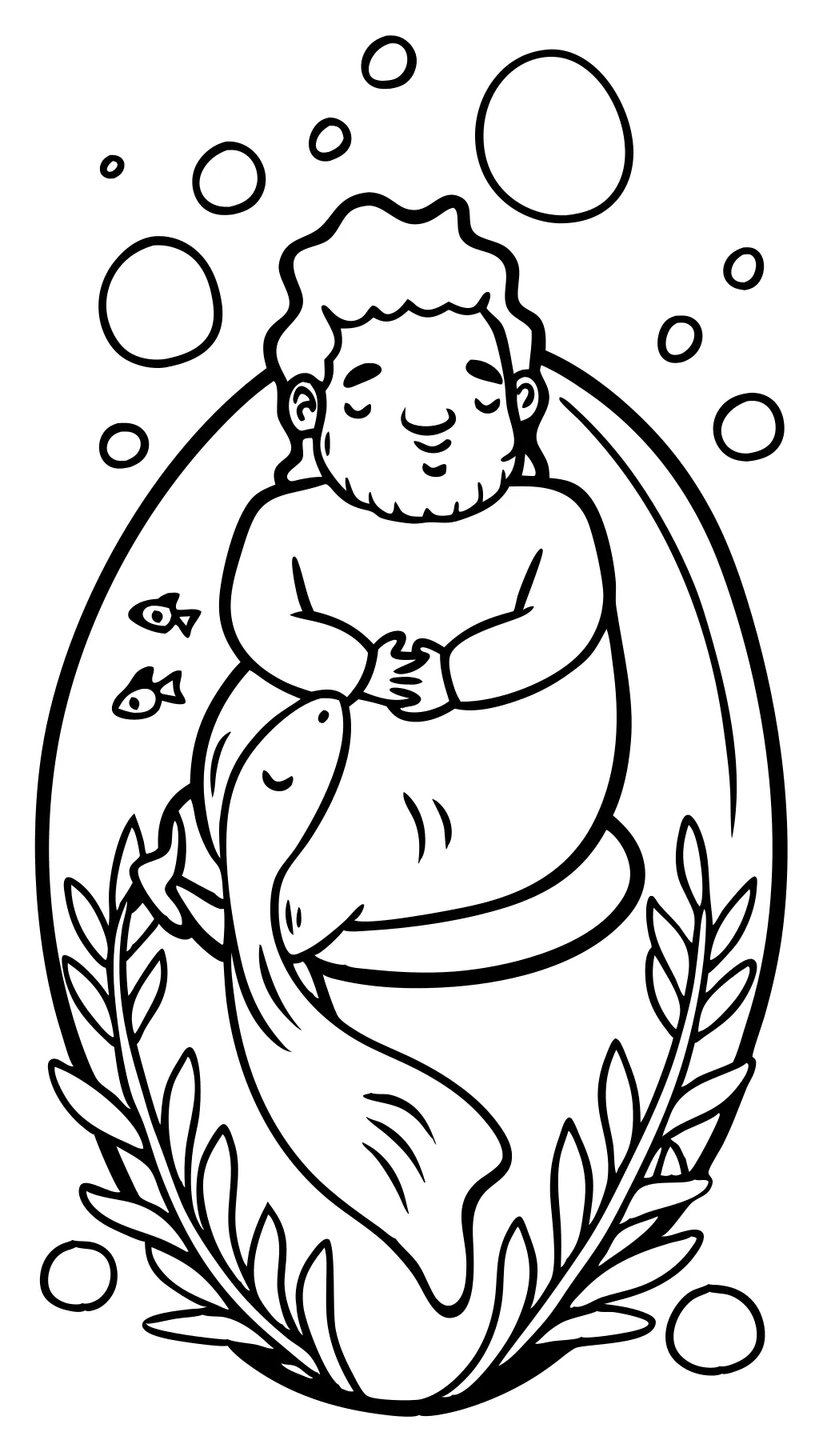 jonah coloring page